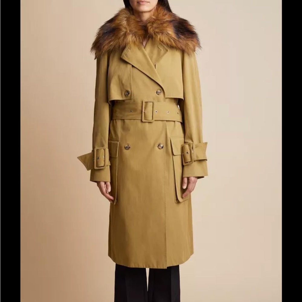 KHAITE nedding trench coat size xs new w tags